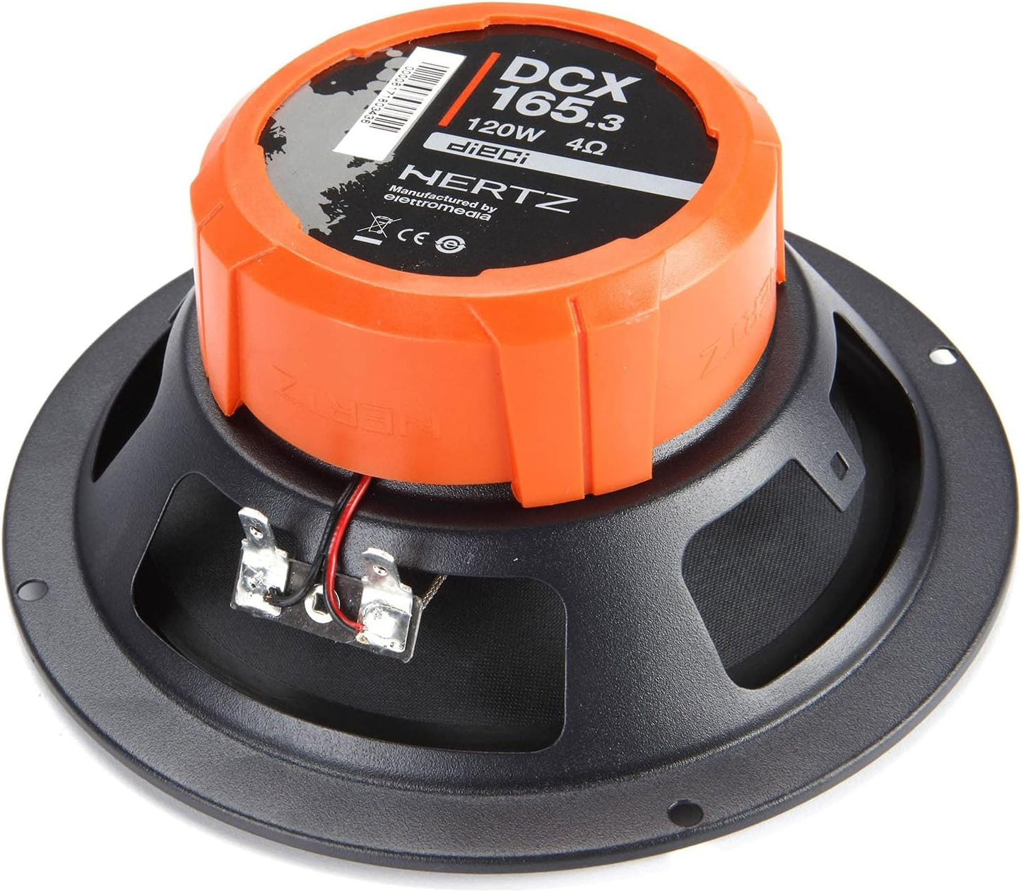 Hertz Dieci Series DCX-1653 6.5" Two-Way Coaxial Speakers - Pair