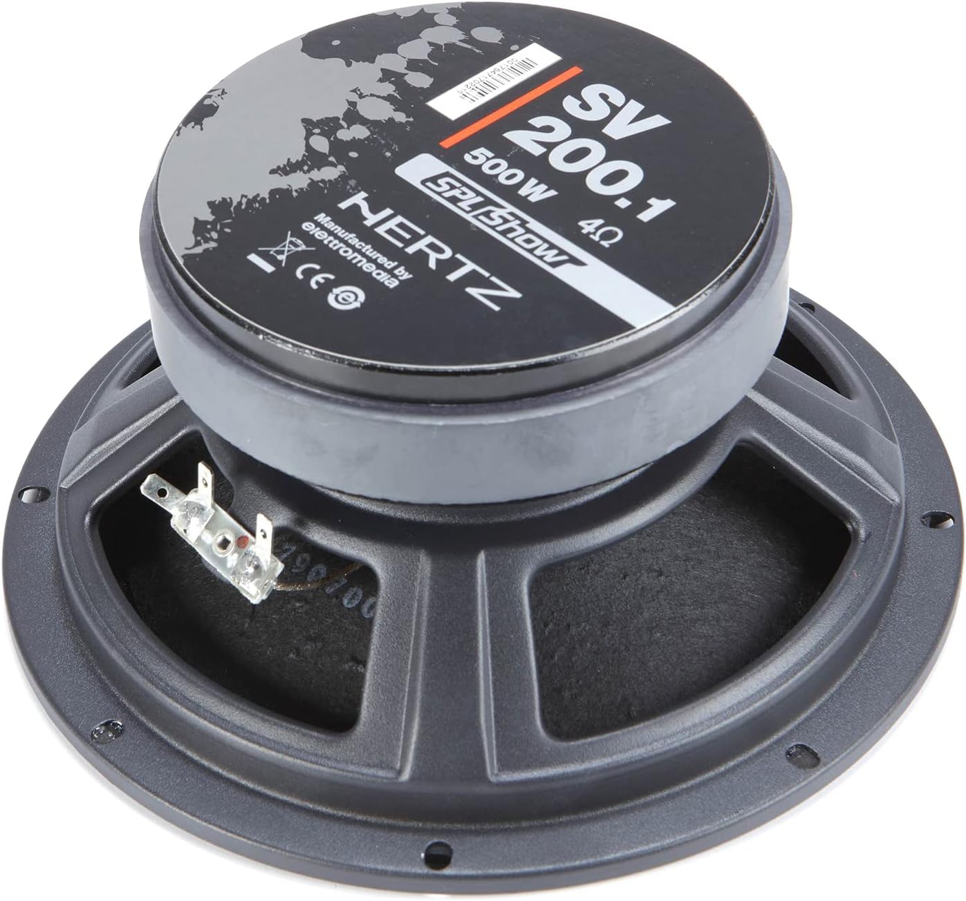 HERTZ SPL Show Series SV-2001 8 in. (200mm) SPL 4-Ohm Midrange Speakers (Pair)