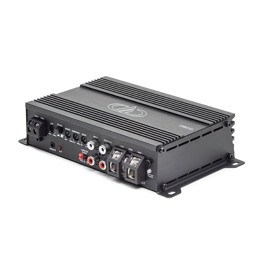 D600 | D SERIES MONOBLOCK SUBWOOFER AMPLIFIER