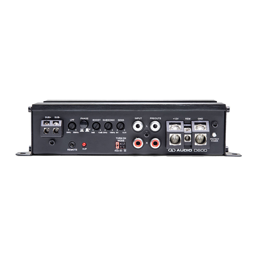 D600 | D SERIES MONOBLOCK SUBWOOFER AMPLIFIER